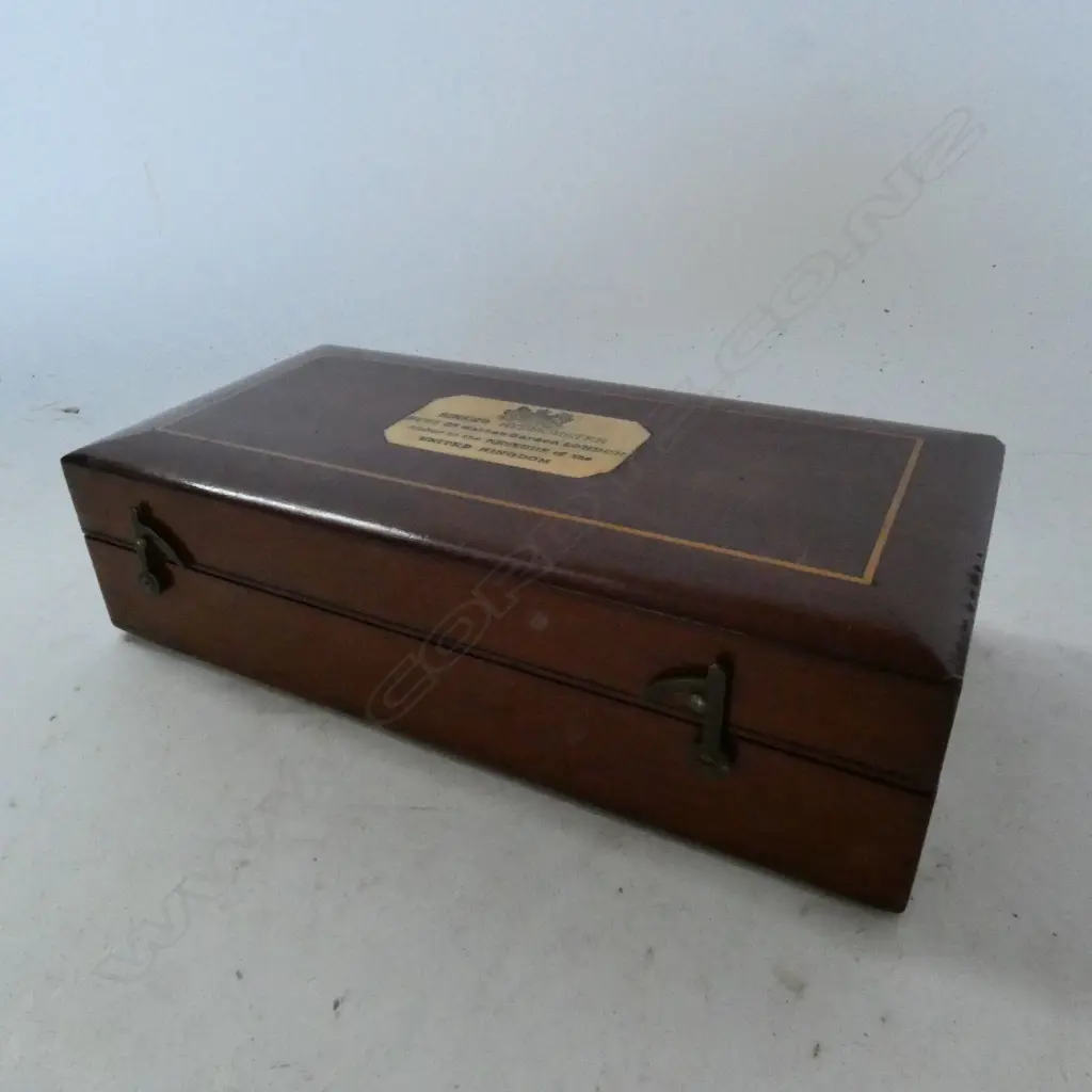 SIKES's HYDOMETER by BUSS, 33 HATTON GARDEN, LONDON, IN MAHOG CASE,  REPLACEMENT THERMOMETER Image 1++